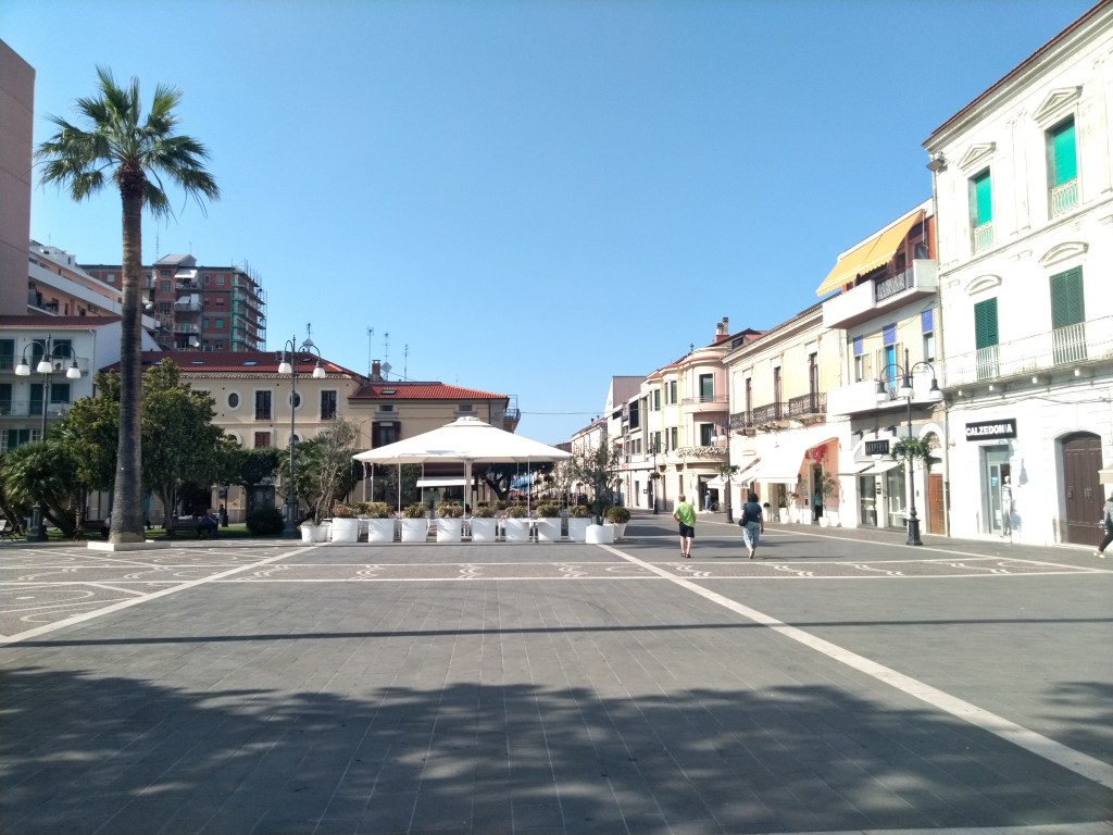 Piazza Vittorio Veneto e Corso Nazionale a Termoli, Molise