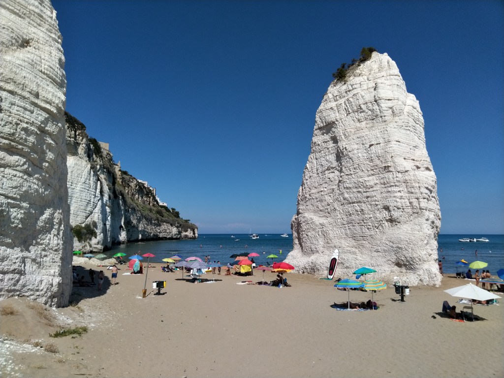 Pizzomunno di Vieste, Puglia, Italia
