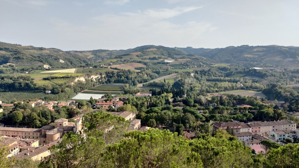 Le colline nei dintorni di Brisighella, Emilia Romagna