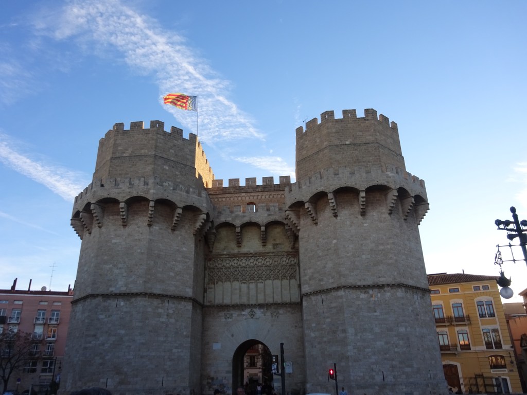 Torres dels Serrans a Valencia, Spagna 
