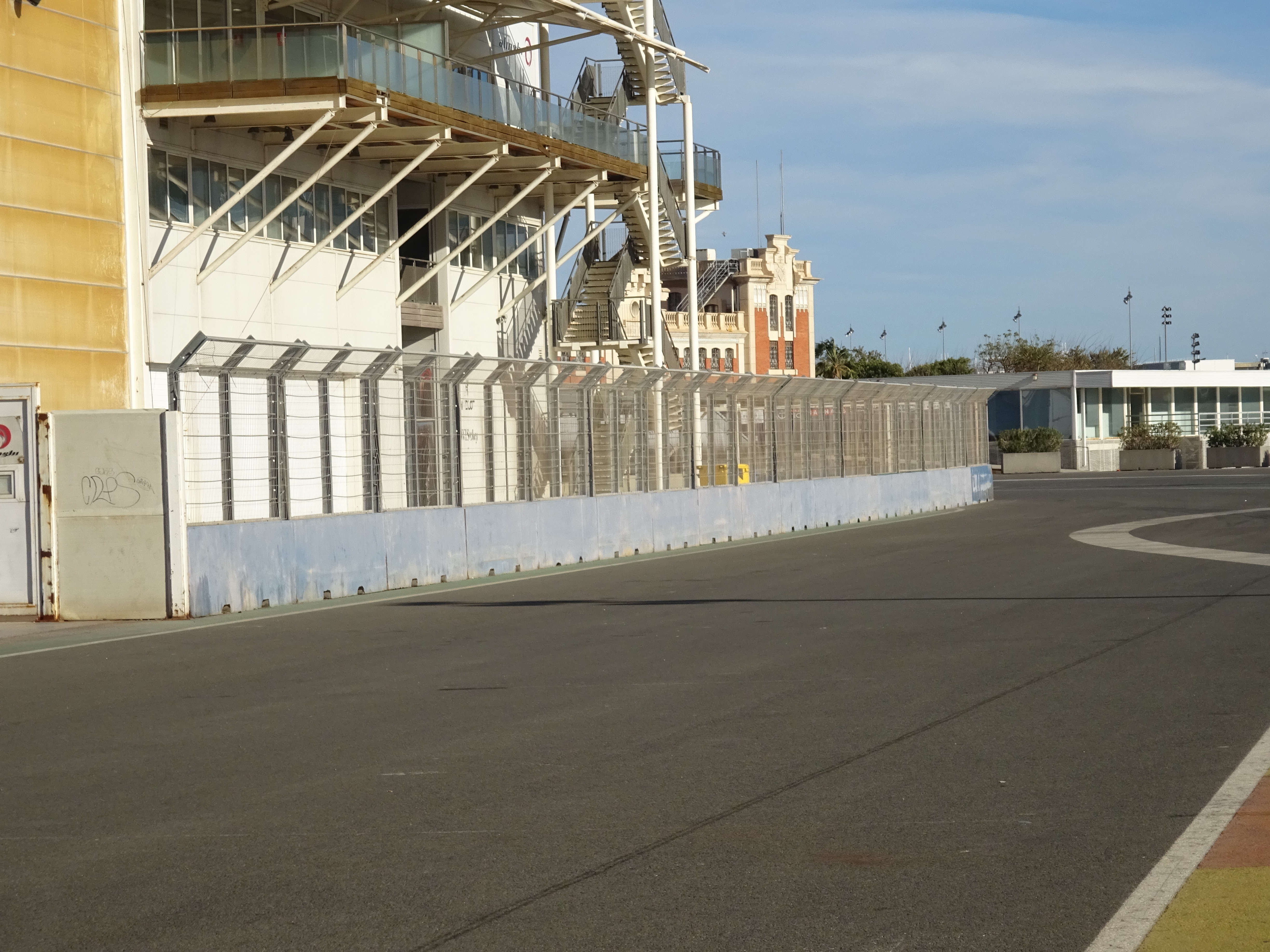 Percorso del circuito urbano di Formula 1 di Valencia