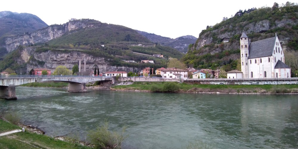 L'Adige a Trento
