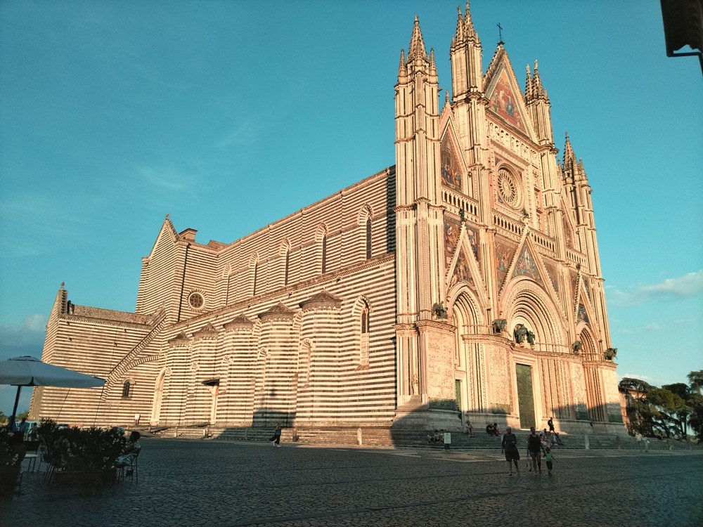 Il grande Duomo di Orvieto, Umbria 
