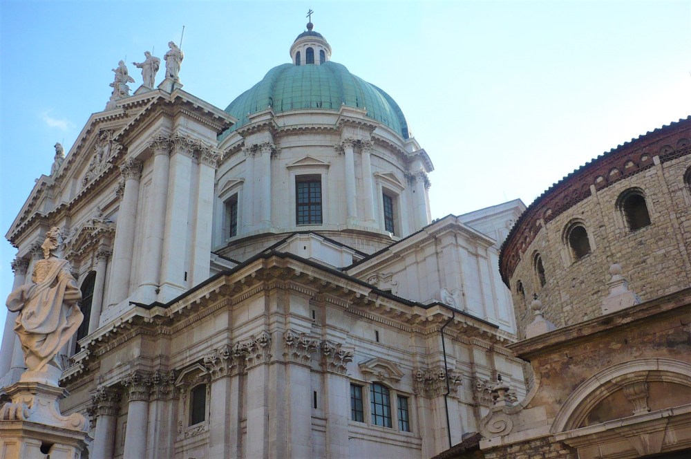 Il Duomo Nuovo e il Duomo Vecchio di Brescia, Lombardia