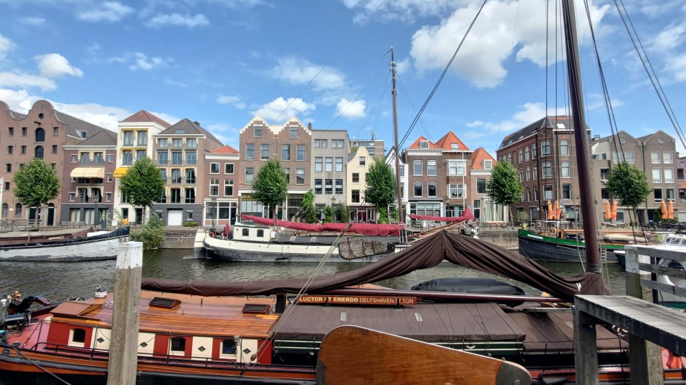 Lo storico quartiere di Delfshaven, il cuore antico di Rotterdam, Paesi Bassi