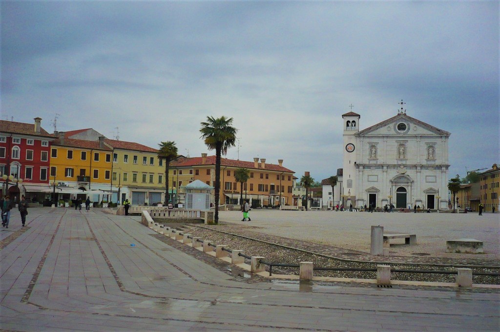 Piazza Grande a Palmanova, in Friuli Venezia e Giulia