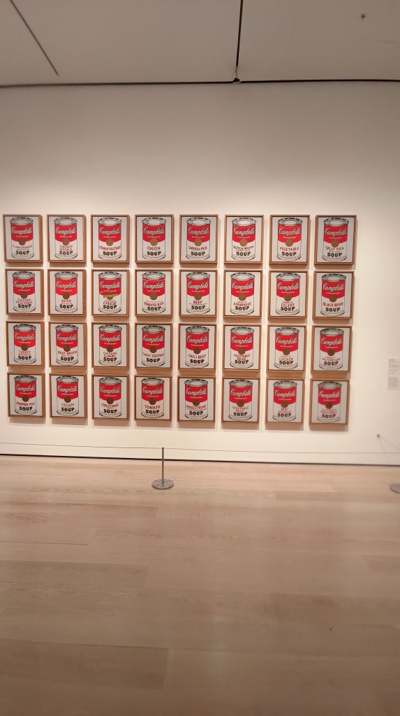 Lattine di zuppa Campbell di Andy Warhol, MoMA, New York