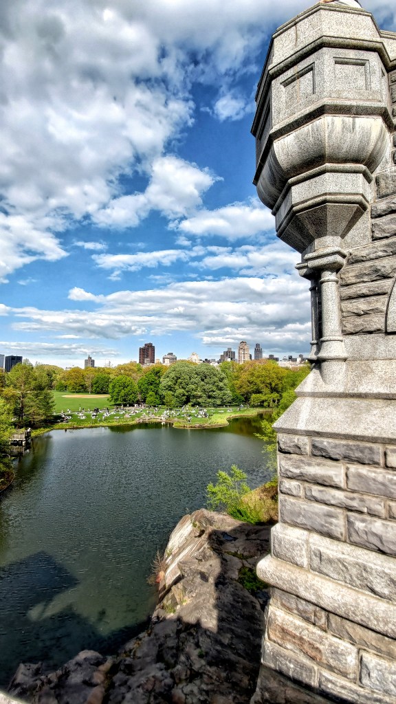 Particolare del Belvedere Castle e di Central Park a New York, USA