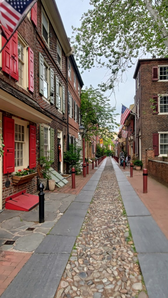Elfrath's Alley nel centro storico di Philadelphia