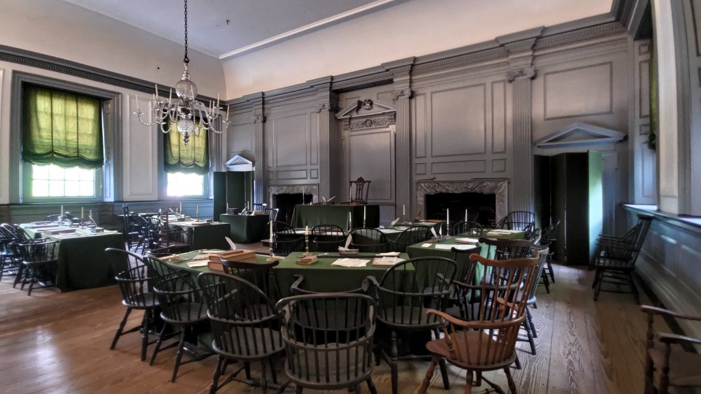 Independence Hall di Philadelphia