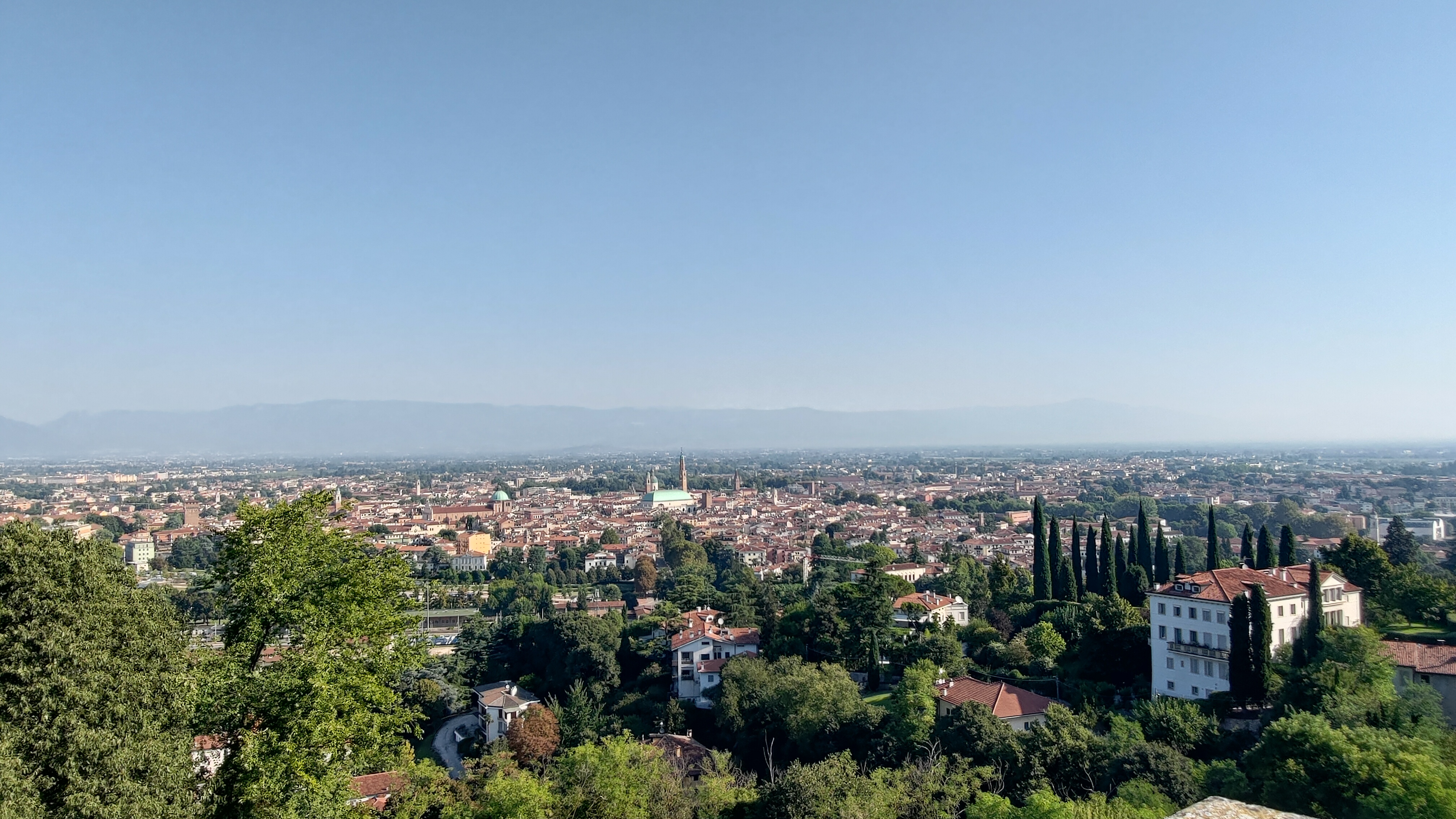 Vista di Vicenza dal Santuario del Monte Berico, Veneto