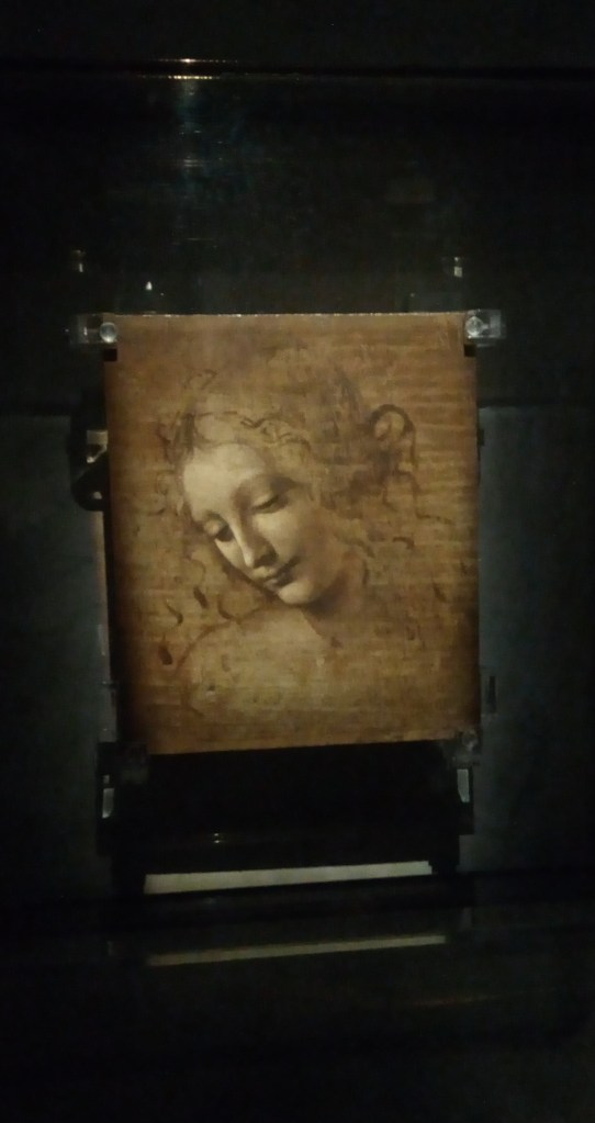 La Scapigliata di Leonardo da Vinci esposta alla Galleria Nazionale di Parma, Emilia Romagna