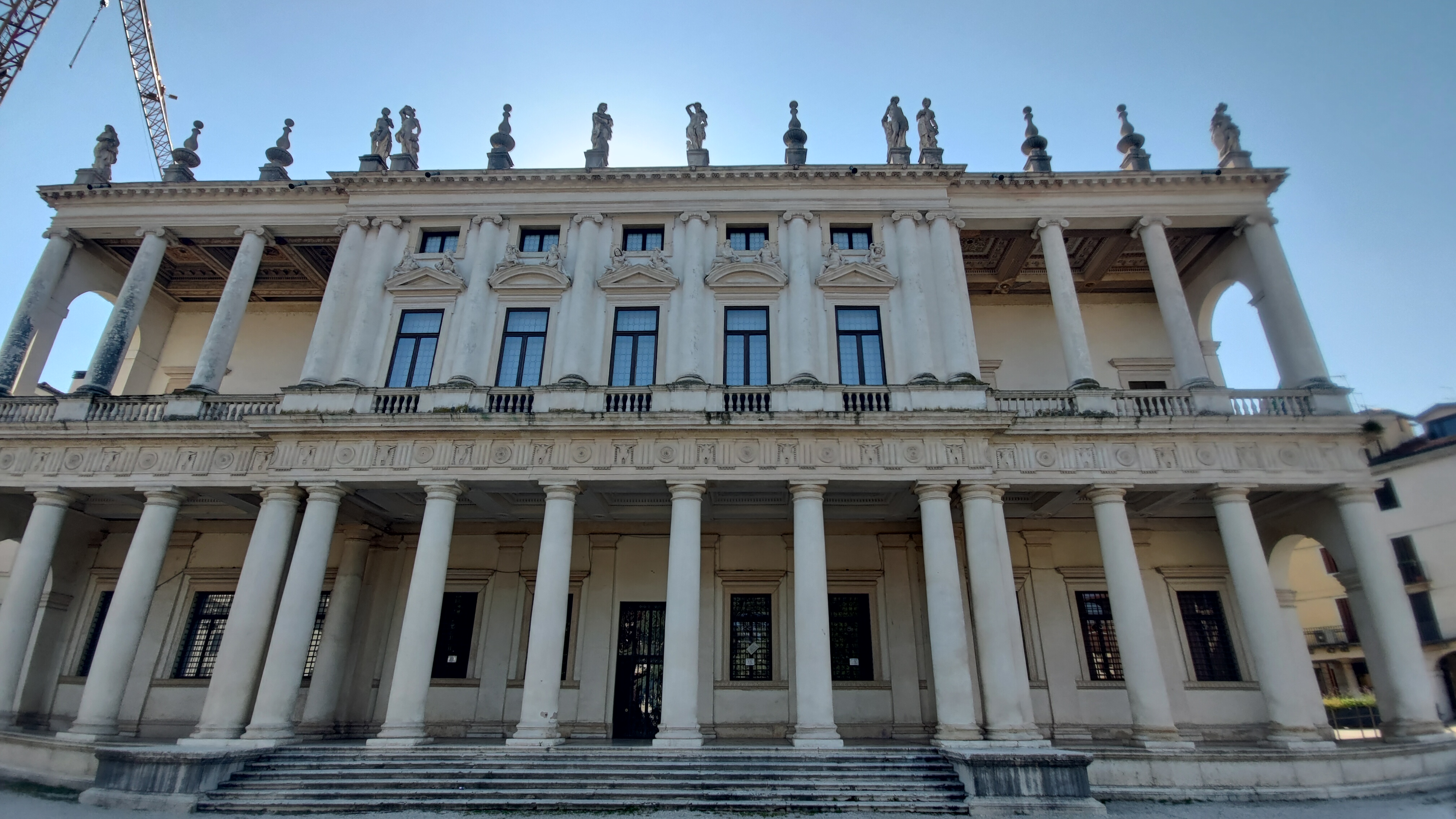 Palazzo Chiericati, opera del architetto vicentino Andrea Palladio, in centro a Vicenza, Veneto