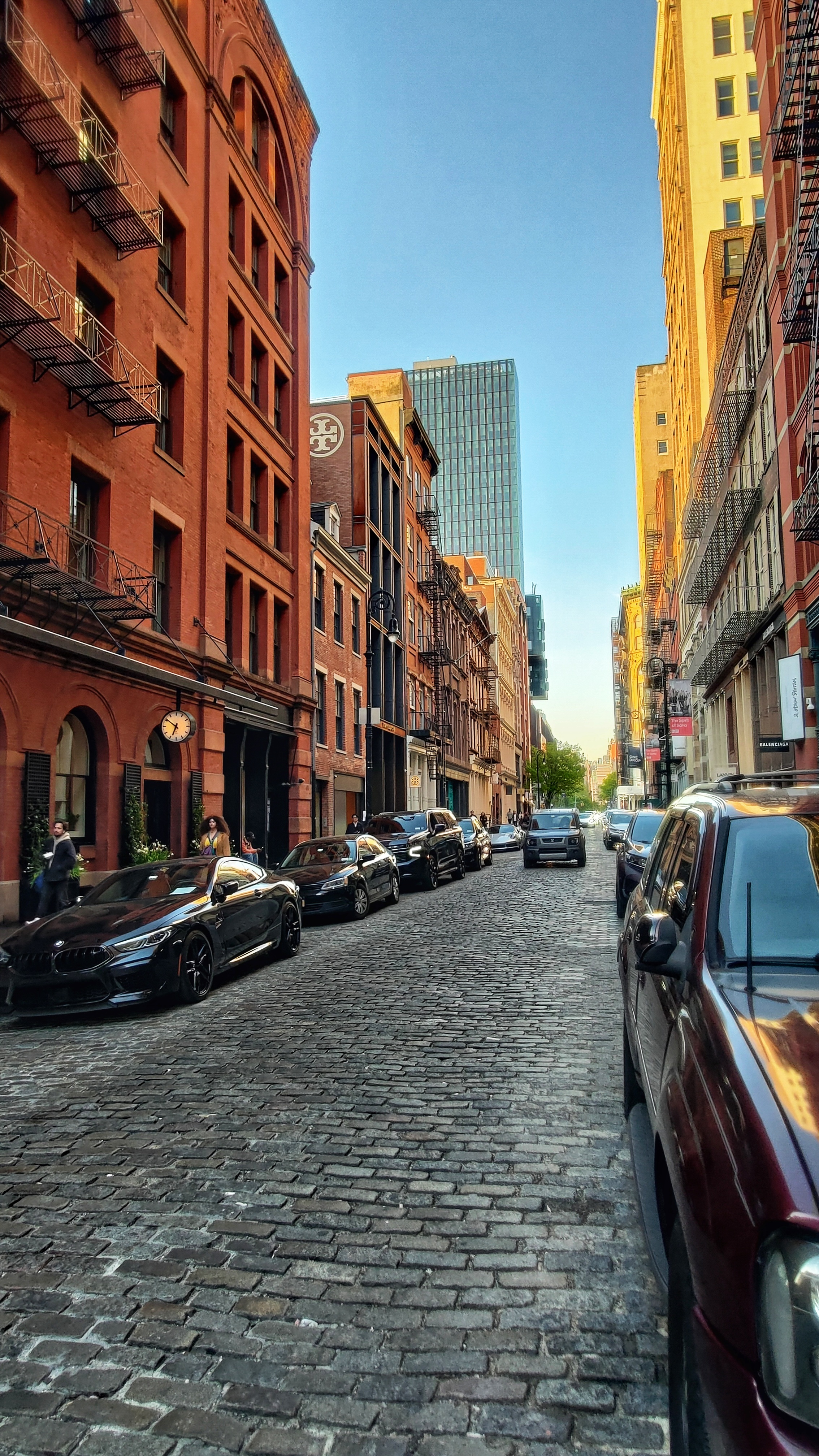 Strada di SoHo a New York, USA