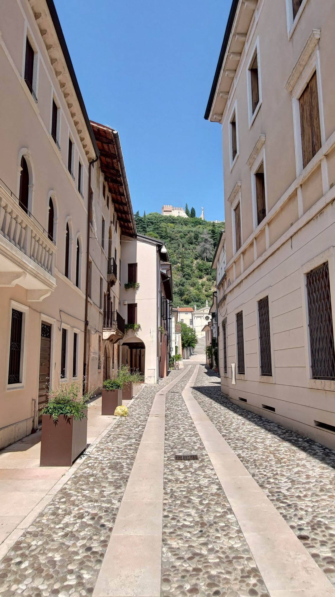 Vie del centro storico di Marostica, Veneto