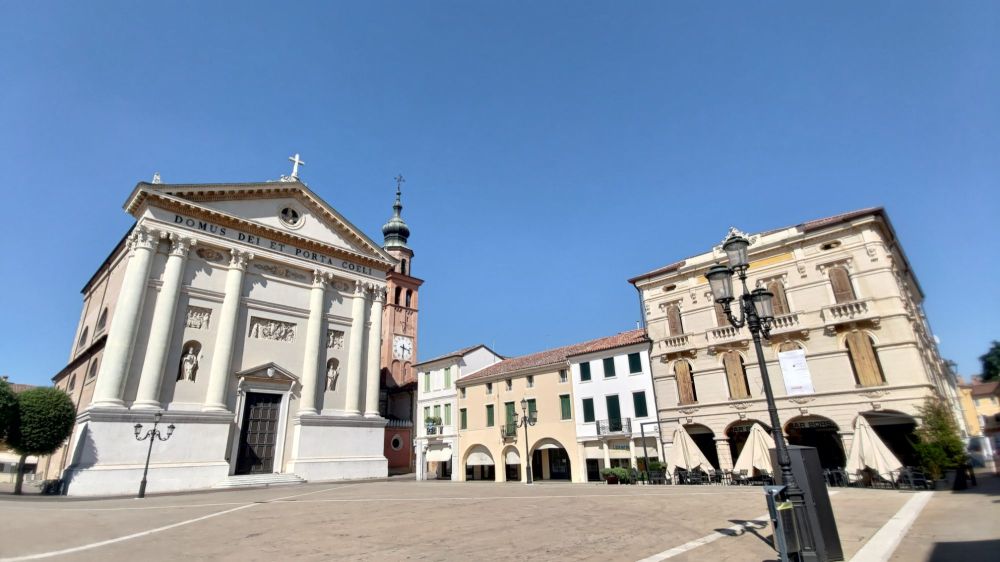 Il Duomo dei Santi Prosdocimo e Donato a Cittadella in Piazza Pierobon, Cittadella, Veneto