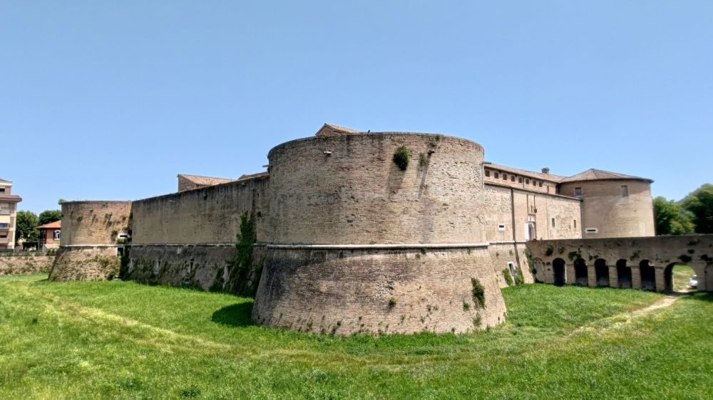 Rocca Costanza, costruita dalla famiglia Sforza, Pesaro, Marche