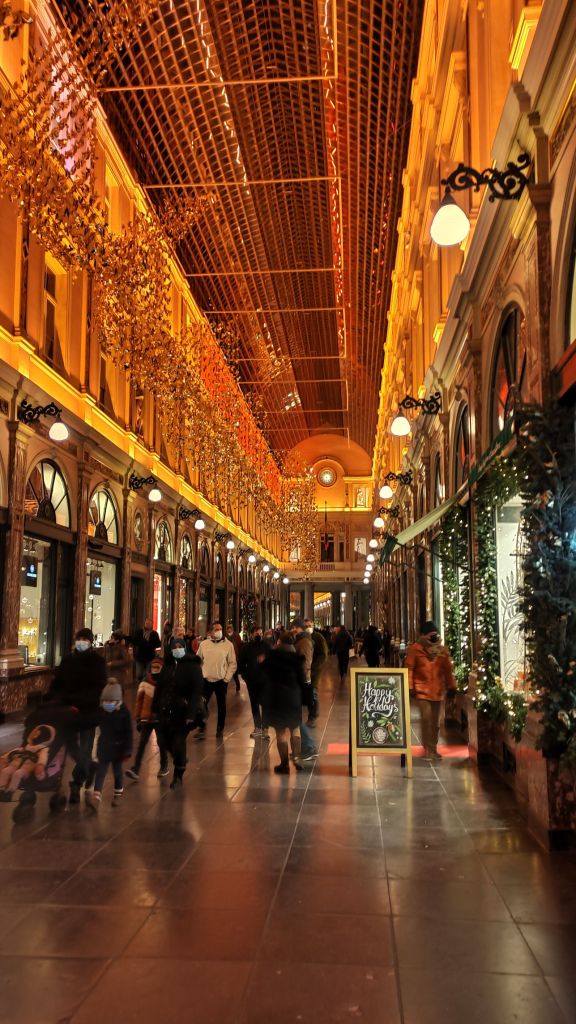 Galeries Royales Saint-Hubert a Bruxelles, in Belgio