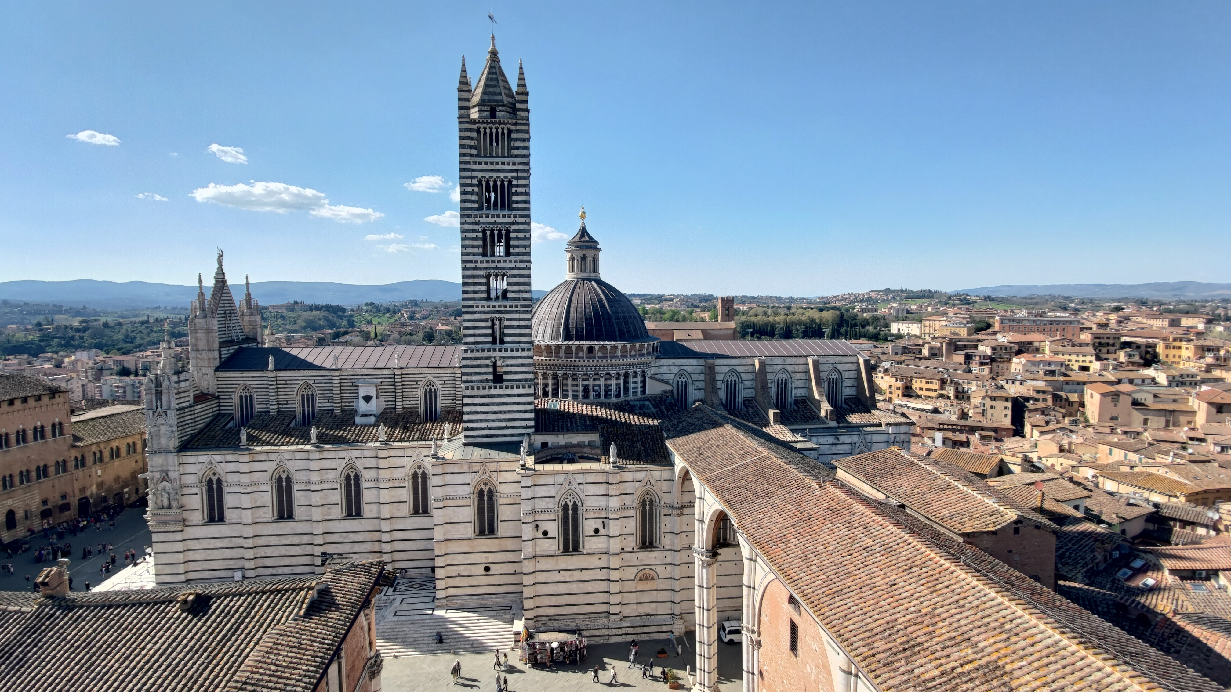 Vista dall'alto del Duomo di Siena