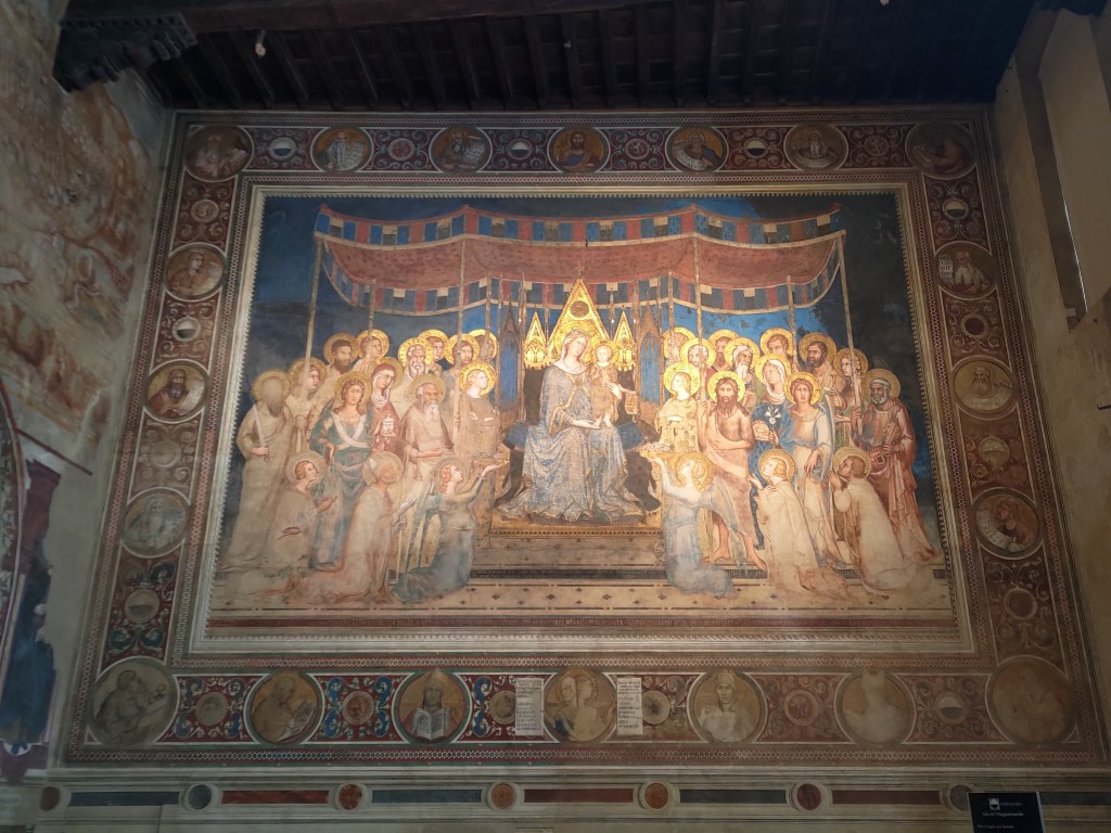 La Maestà di Simone Martini nel Palazzo Pubblico di Siena