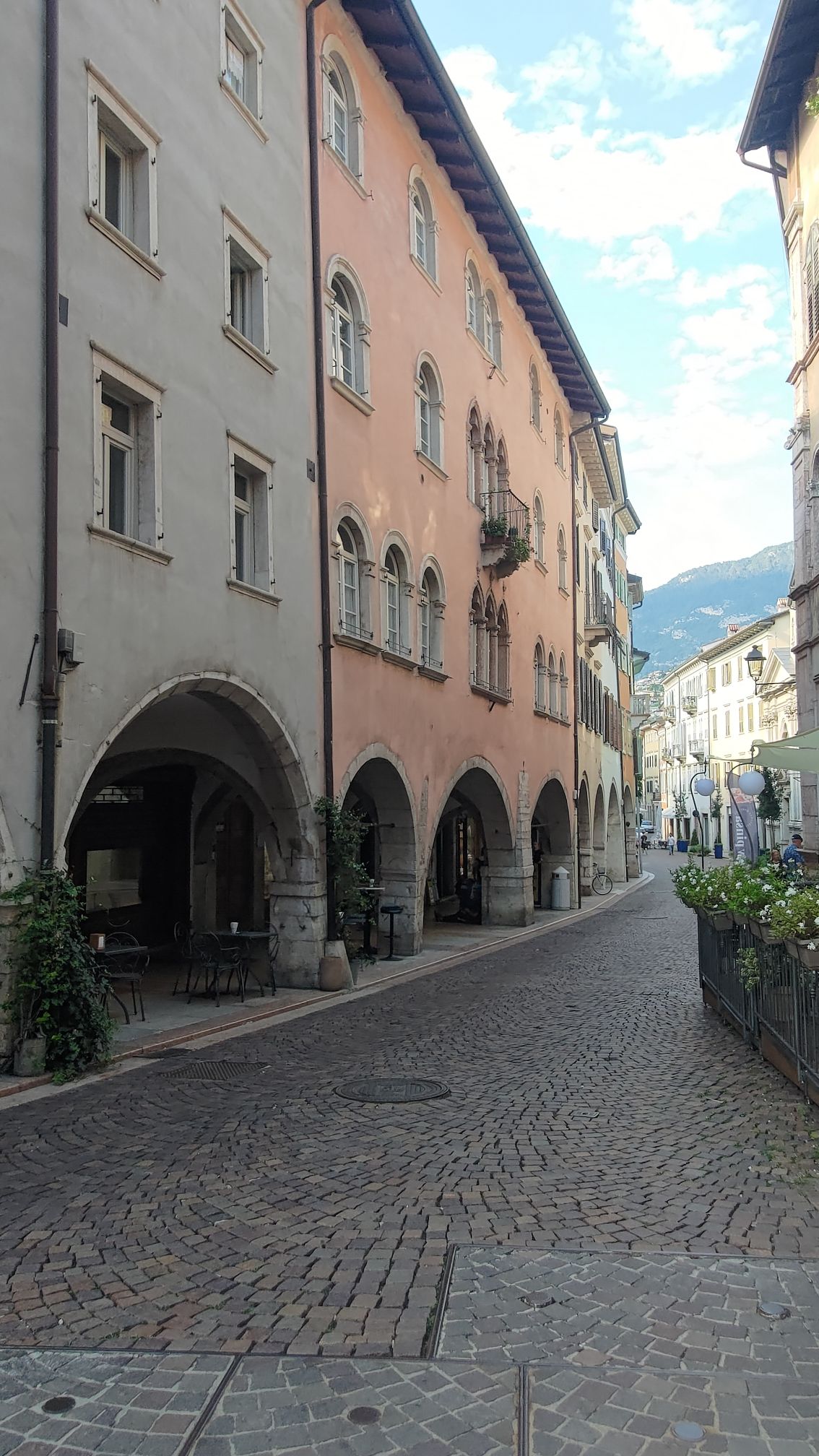 Via del Suffragio a Trento, in Trentino