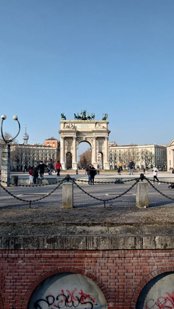 L'Arco della Pace a Milano, Lombardia