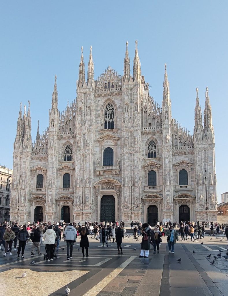 Il Duomo di Milano in Piazza Duomo
