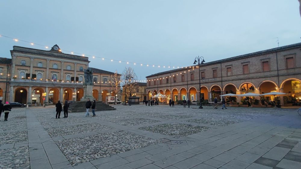 Piazza Garganelli a Santarcangelo di Romagna, Emilia Romagna