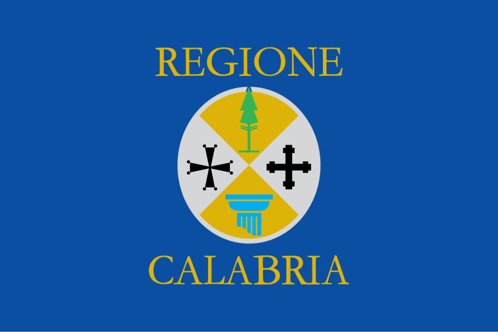 La bandiera della Calabria