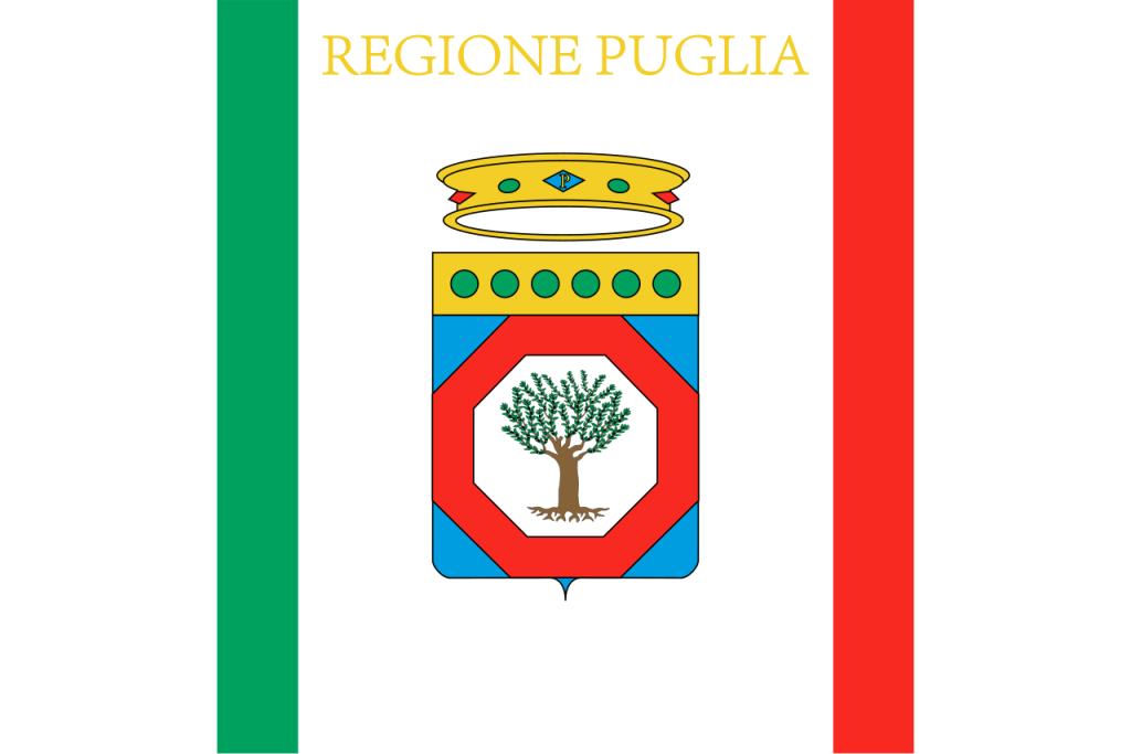 La bandiera della Puglia