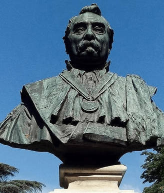 Il busto di Francesco Rizzoli presso l'Ospedale Rizzoli di Bologna 