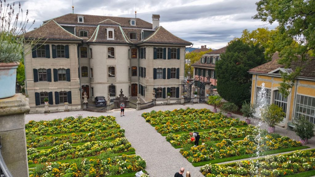 Il Rechberg, il giardino barocco più bello di Zurigo, in Svizzera