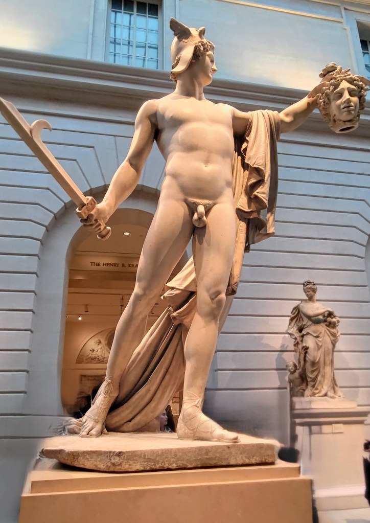 Perseo trionfante oppure Perseo con la testa di Medusa di Antonio Canova, MET, New York