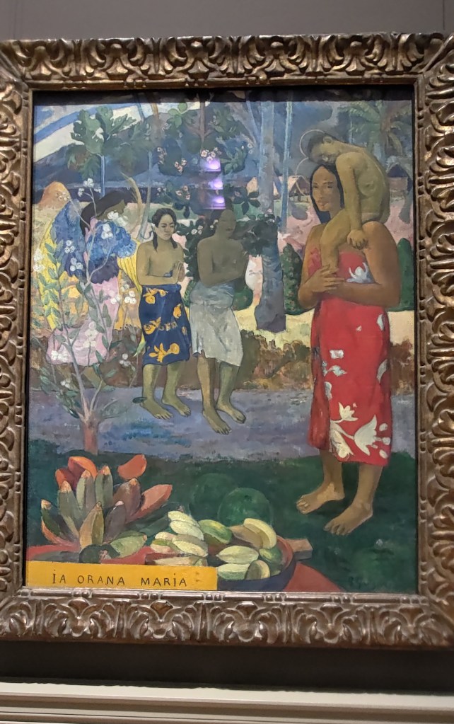 Ia Orana Maria di Paul Gauguin, MET, New York, USA