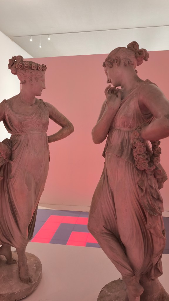 Danzatrici di Canova presso la Pinacoteca Agnelli a Torino