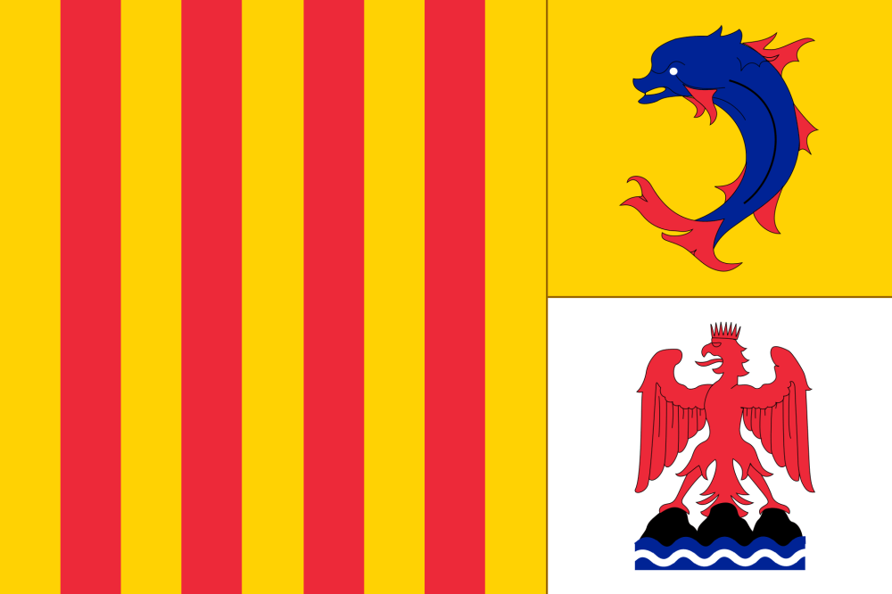 Bandiera della regione Provenza-Alpi-Costa Azzurra