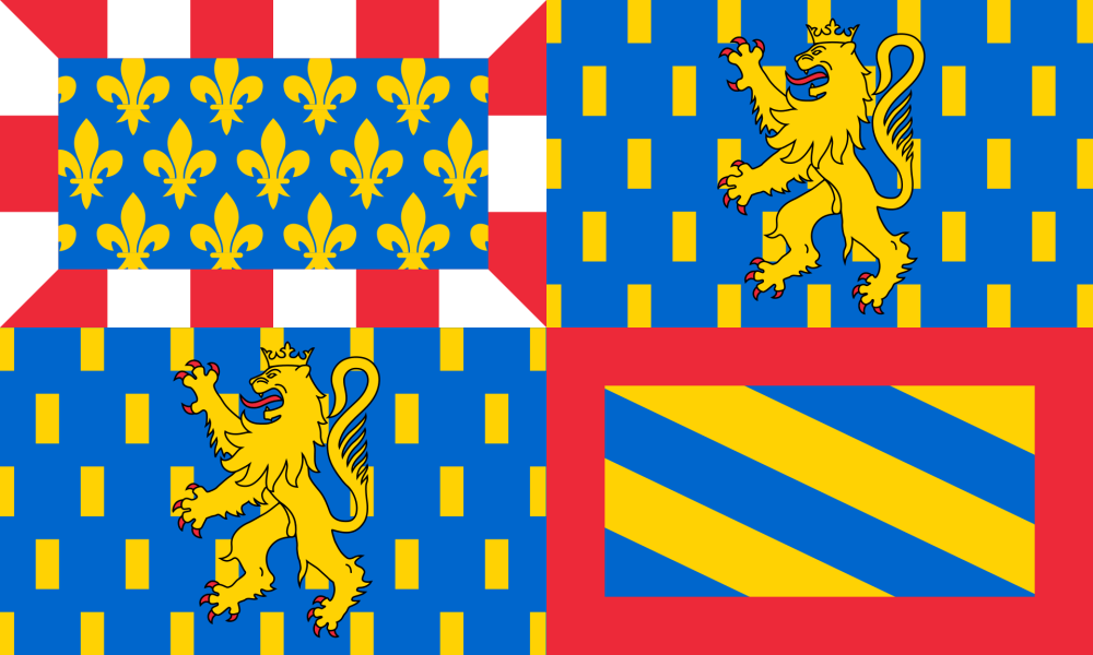 Bandiera della Borgogna-Franca Contea