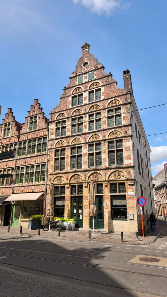 Palazzi storici nel centro di Gent, Belgio