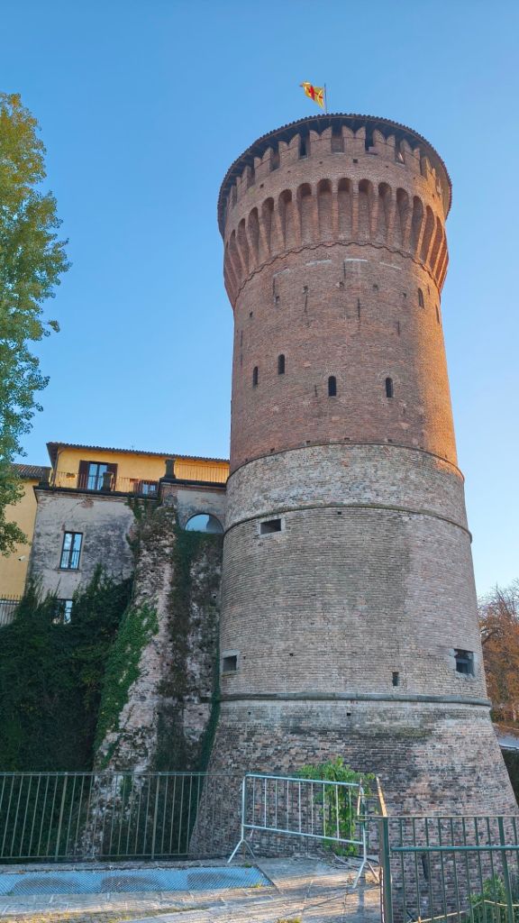 La torre del Castello Visconteo di Lodi, Lombardia
